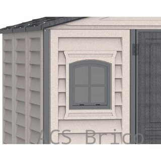 Caseta PVC Woodbridge Plus II 247x324x233 cm - Duramax