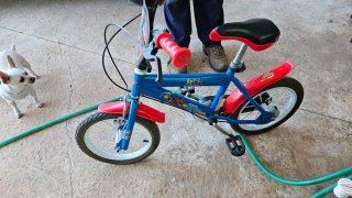 Bicicleta Infantil 14" Hotwheels 4-6 Años