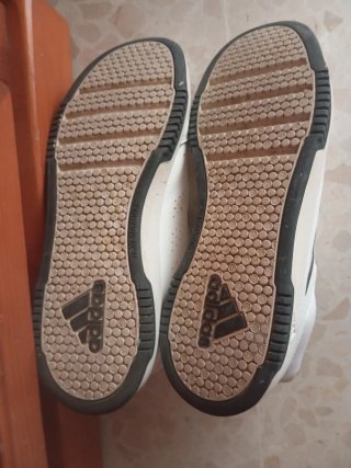 Zapatillas deportivas niño Adidas blancas