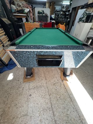 Mesa de billar Sam 7 pies monedero 1€