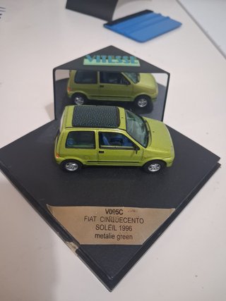 Modellino Fiat Cinquecento Soleil 1996 1/43