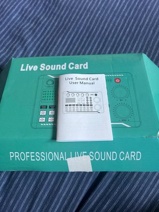 Tarjeta de Sonido Live