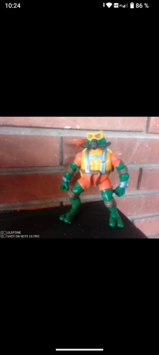 Lote 4 Figuras Tortugas Ninja