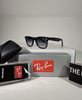 Occhiali Ray Ban Wayfarer Grigio Striato