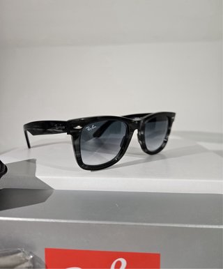 Occhiali Ray Ban Wayfarer Grigio Striato