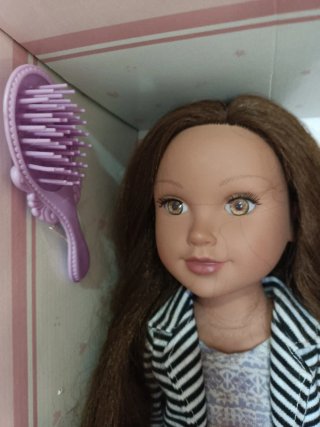 Muñeca con ropa y accesorios