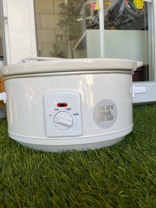 Olla de cocina eléctrica.Cocina lenta