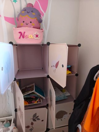 Armario infantil modular con dibujos