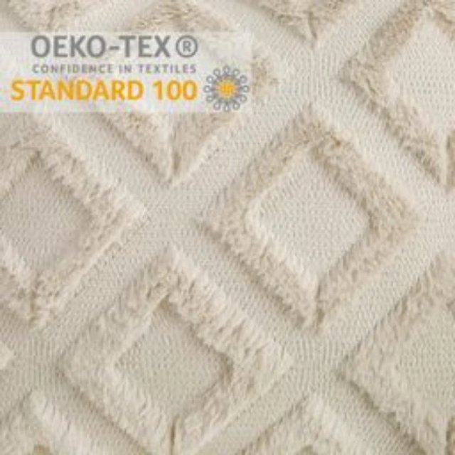 6 Fundas Cojín Boho 45x45cm Beige