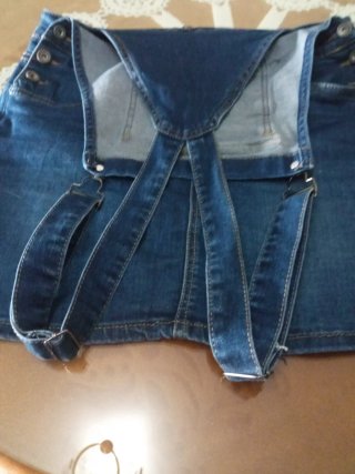 Falda Peto Vaquera Azul