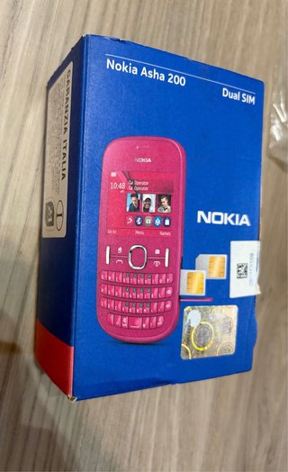 Nokia Asha 200 bianco QWERTY Dual SIM
