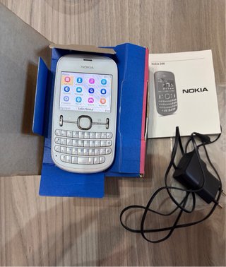 Nokia Asha 200 bianco QWERTY Dual SIM