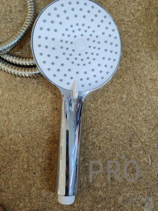 Testa doccia con maniglia da 1,6 m