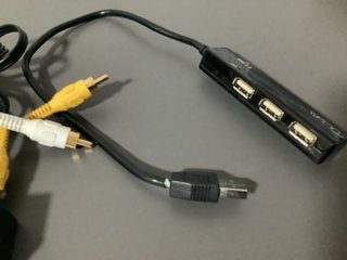 Adaptador SCART a USB y RCA