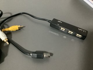 Adaptador SCART a USB y RCA