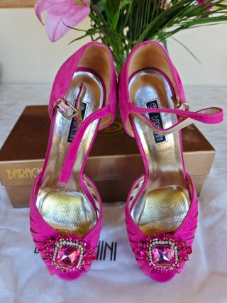 Zapatos fiesta Barachini fucsia