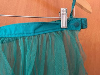 Falda Tutú Verde Azulado Talla Única