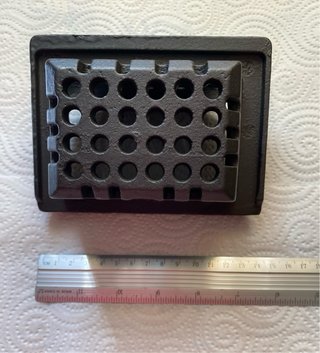Cesta quemador pellet hierro fundido