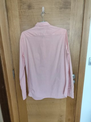 Camisa rosa Massimo Dutti hombre nueva