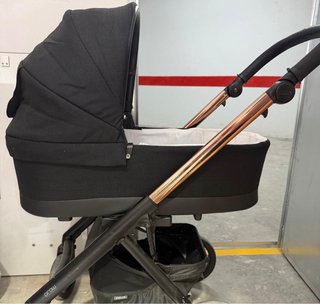 Carro de bebé 3 piezas negro