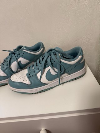 Nike Dunk Zapatillas Teal y Blanco
