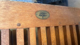 Sillas de madera para terraza