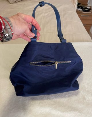 Bolso azul Roberto Verino