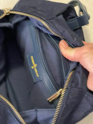 Bolso azul Roberto Verino