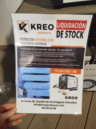 Máquina Soldar ARC 200 MD-DC