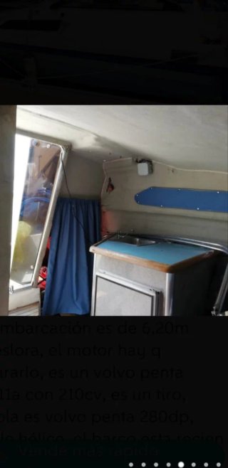 Yate 6,25m sin motor