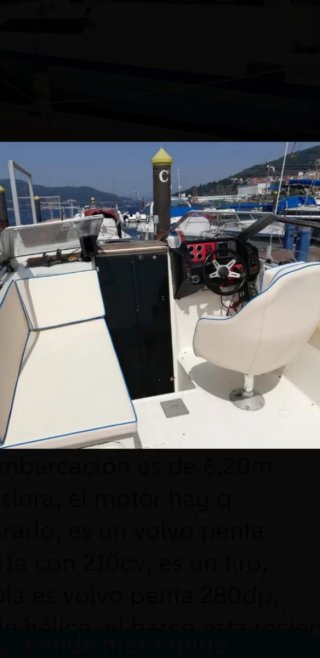 Yate 6,25m sin motor