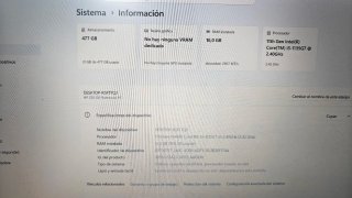 Portátil HP 250 G8 i5 16GB RAM 512GB SSD