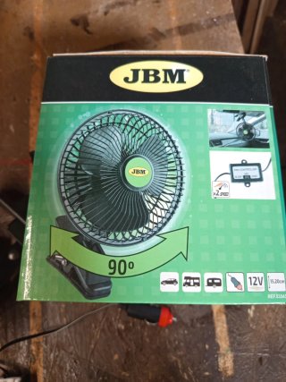 Ventilador Coche 12V JBM