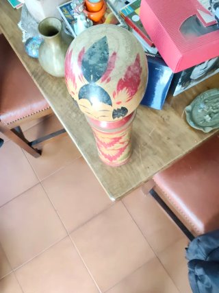 Bambola Kokeshi Giapponese Tradizionale