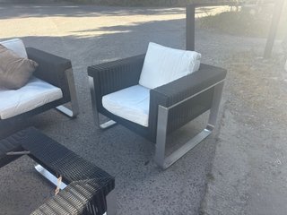 Conjunto Terraza Dumas Exterior Design Negro