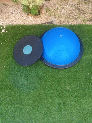 Pelota de equilibrio azul