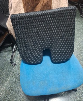 Cojín Ortopédico Viscoelástico Negro