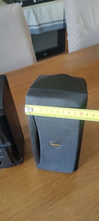 TEAC Casse Acustiche Nere + Microfono