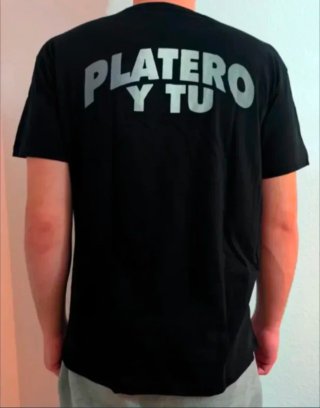 CAMISETA NEGRA - PLATERO Y TÚ - TALLA XL y más