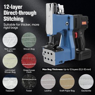 SIN ABRIR Máquina de Coser Bolsa Portátil 220W