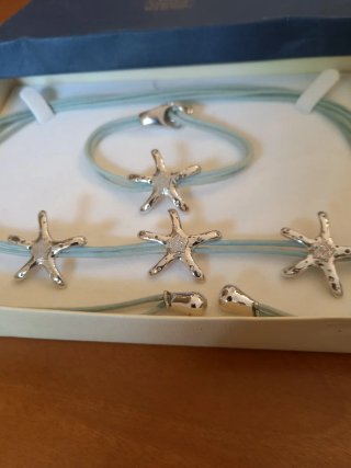 Collana e bracciale Malia argento 925