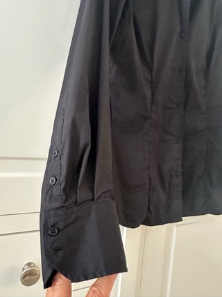 Camisa Massimo Dutti Negra Talla M