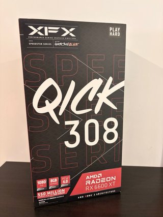 AMD RX 6600 XT Speedster XFX QICK 308 de 8GB GDDR6