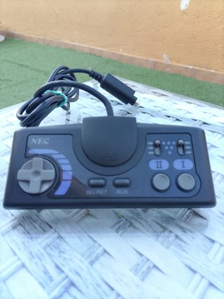 🇯🇵MANDO PC ENGINE DUO en su versión NEGRA🇯🇵