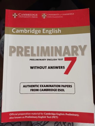 Cambridge English Preliminary 7 Student's Book ...