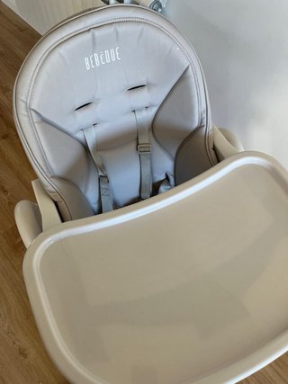 Trona bebe ajustable altura y respaldo