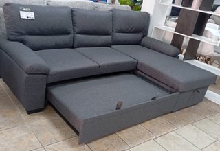 Sofá Cama "EMMA", Chaiselong, ·Arcón. OFERTA!