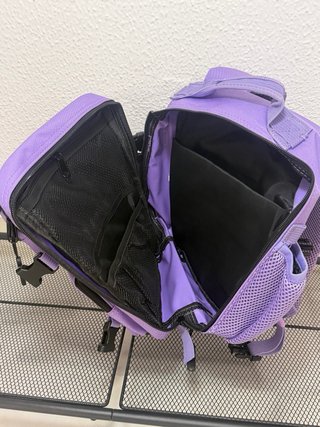 Mochila táctica morada pequeña