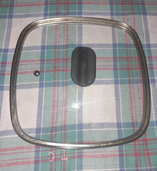 Olla de hierro fundido tapa cristal