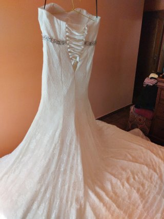 Vestido de Novia Talla 42 Encaje